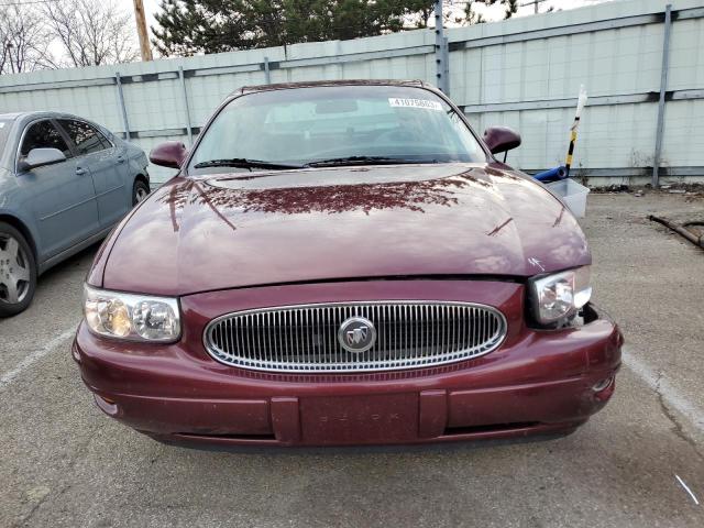 1G4HP54K314155154 - 2001 BUICK LESABRE CUSTOM BURGUNDY photo 5