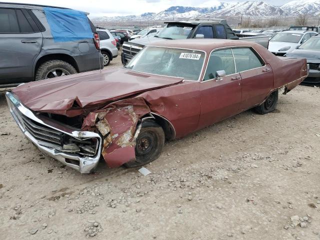 CE43L1C121517 - 1971 CHRYSLER NEWPORT MAROON photo 1