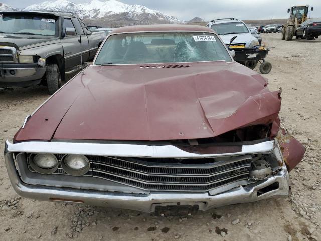 CE43L1C121517 - 1971 CHRYSLER NEWPORT MAROON photo 5