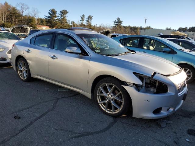 1N4AA5AP8BC865820 - 2011 NISSAN MAXIMA S SILVER photo 4