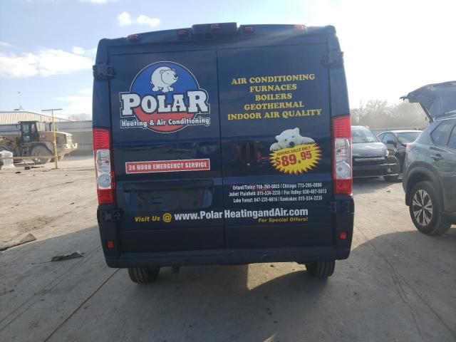 3C6LRVAG7ME538176 - 2021 RAM PROMASTER 1500 STANDARD BLUE photo 6