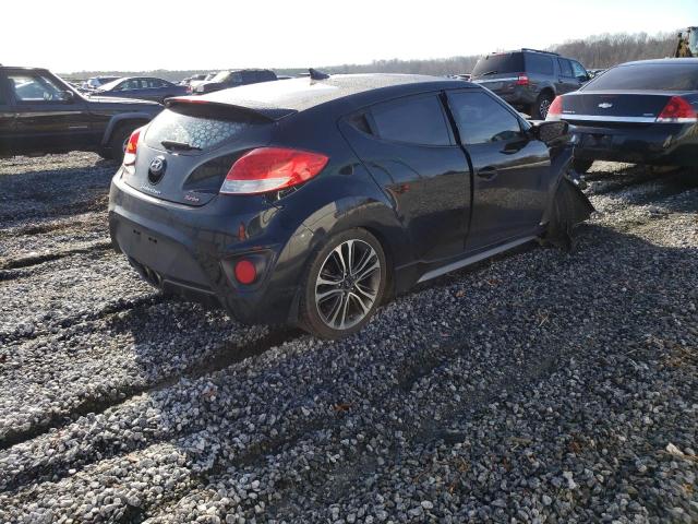 KMHTC6AE6GU252996 - 2016 HYUNDAI VELOSTER TURBO BLACK photo 3