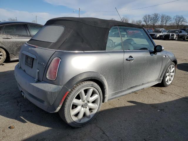 WMWRH33445TF80262 - 2005 MINI COOPER S GRAY photo 3