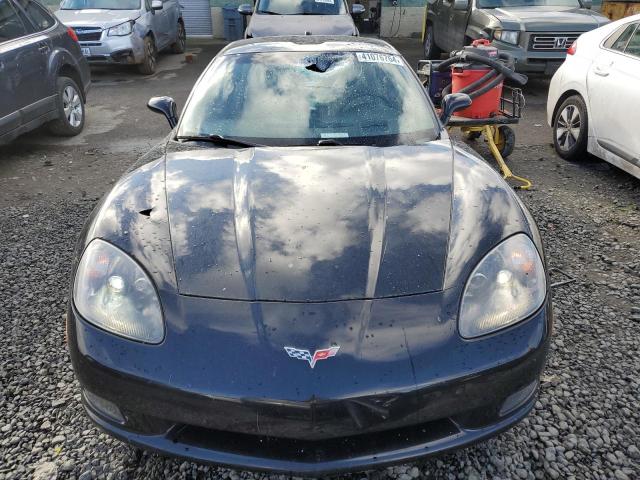 1G1YY24U855107787 - 2005 CHEVROLET CORVETTE BLACK photo 5