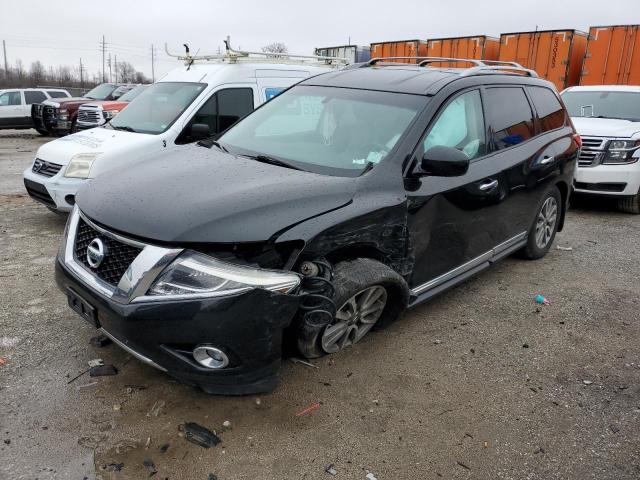 5N1AR2MN1FC691134 - 2015 NISSAN PATHFINDER S BLACK photo 1