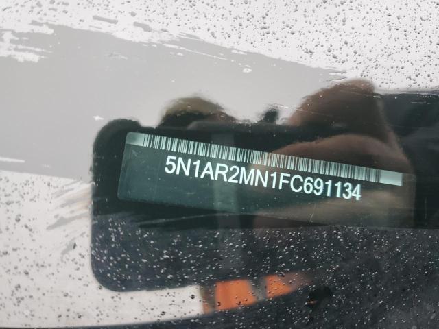 5N1AR2MN1FC691134 - 2015 NISSAN PATHFINDER S BLACK photo 13