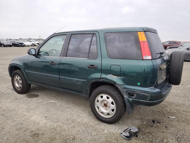 JHLRD1845YC041889 - 2000 HONDA CR-V LX GREEN photo 2