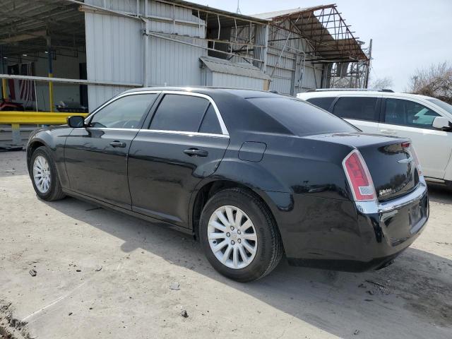 2C3CCAAG9DH618820 - 2013 CHRYSLER 300 BLACK photo 2