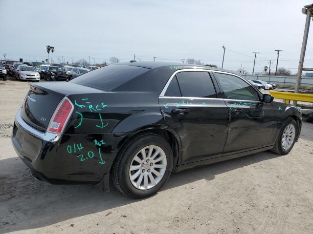 2C3CCAAG9DH618820 - 2013 CHRYSLER 300 BLACK photo 3