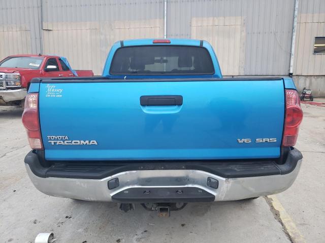 5TEUU42N66Z193527 - 2006 TOYOTA TACOMA ACCESS CAB ლურჯი ფოტო 6