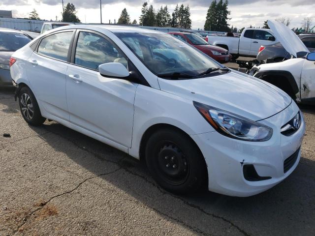 KMHCT4AE0EU620834 - 2014 HYUNDAI ACCENT GLS WHITE photo 4