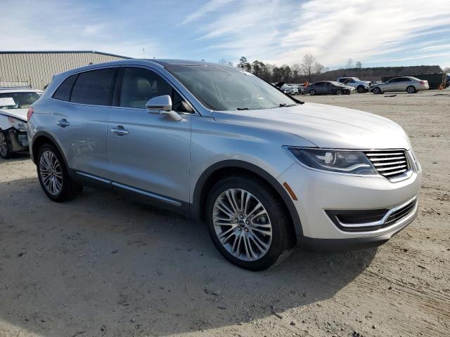 2LMPJ6LR4JBL44729 - 2018 LINCOLN MKX RESERVE SILVER photo 4