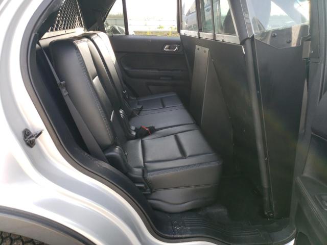 1FM5K8AR4HGE13582 - 2017 FORD EXPLORER POLICE INTERCEPTOR SILVER photo 10