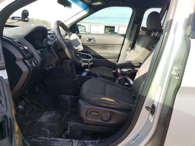 1FM5K8AR4HGE13582 - 2017 FORD EXPLORER POLICE INTERCEPTOR SILVER photo 7