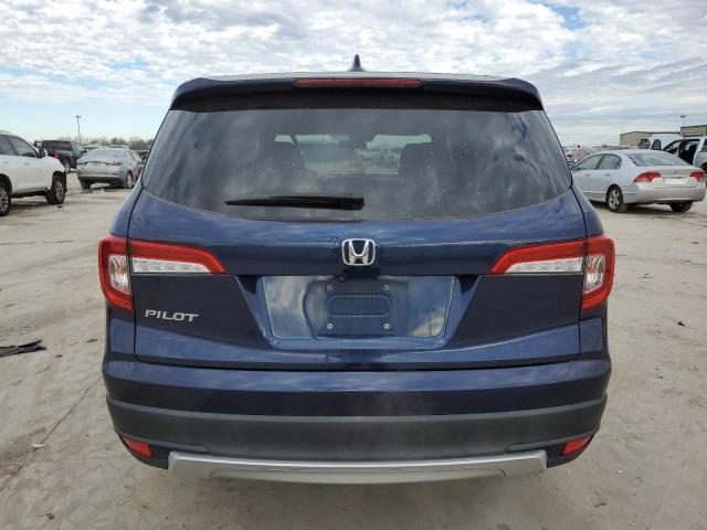 5FNYF5H30KB038619 - 2019 HONDA PILOT EX BLUE photo 6