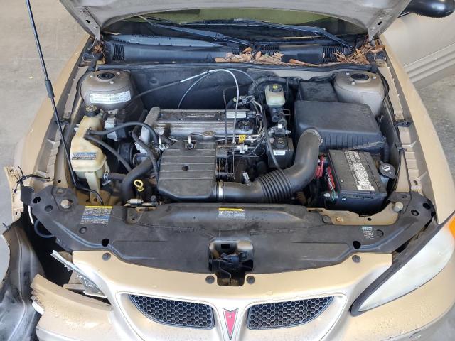 1G2NF52F52C277025 - 2002 PONTIAC GRAND AM SE1 GOLD photo 11