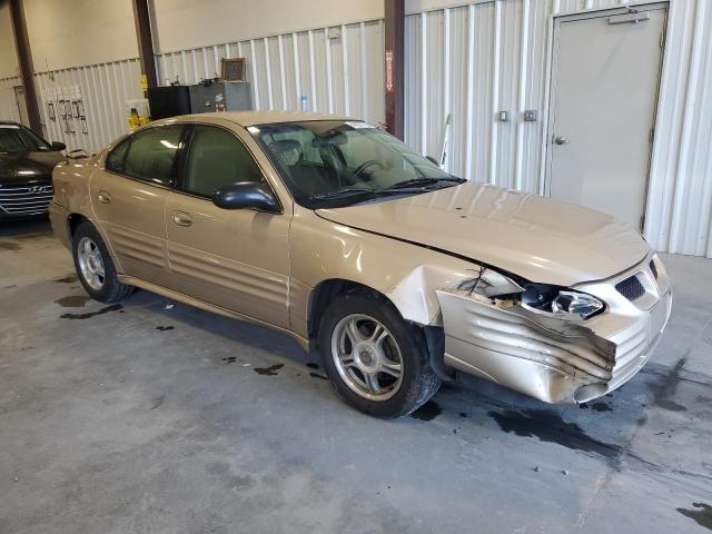 1G2NF52F52C277025 - 2002 PONTIAC GRAND AM SE1 GOLD photo 4