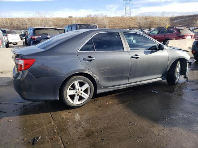 4T1BF1FK1CU087129 - 2012 TOYOTA CAMRY BASE GRAY photo 3