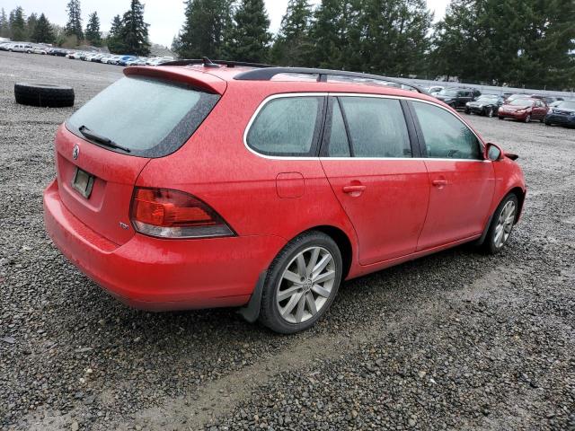 3VWPL7AJ5DM677230 - 2013 VOLKSWAGEN JETTA TDI RED photo 3