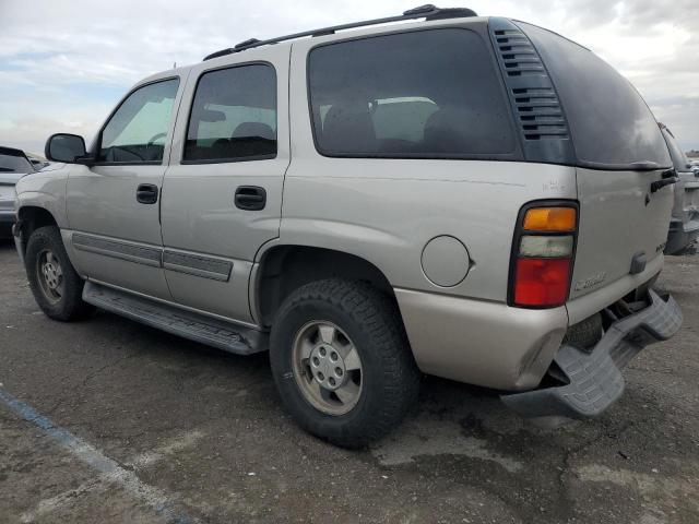 1GNEK13T45R138078 - 2005 CHEVROLET TAHOE K1500 BEIGE photo 2