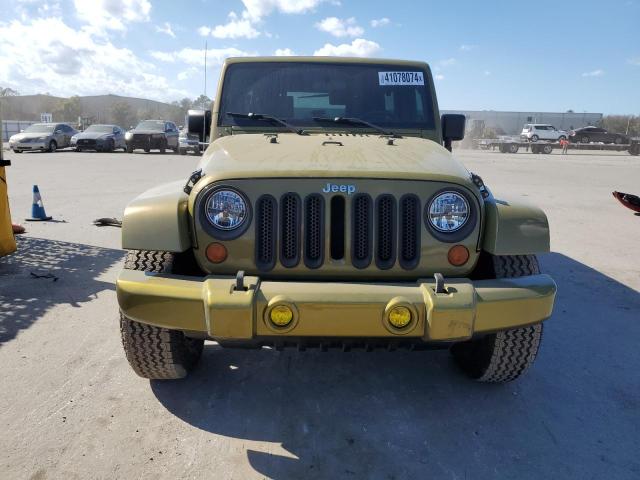 1J4GB59177L123329 - 2007 JEEP WRANGLER J SAHARA GREEN photo 5