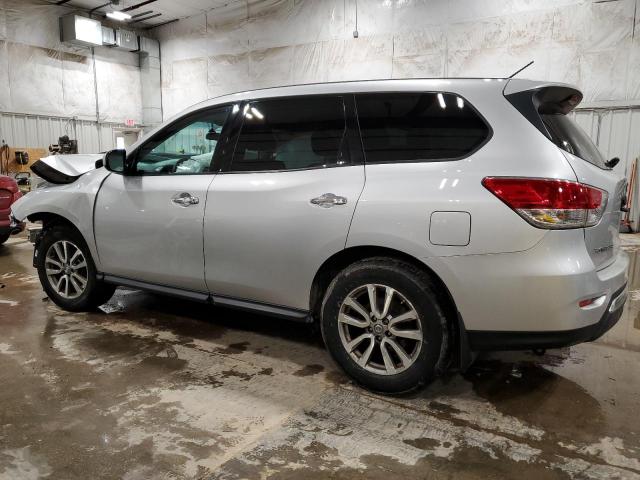5N1AR2MM7EC607193 - 2014 NISSAN PATHFINDER S 银色 照片 2