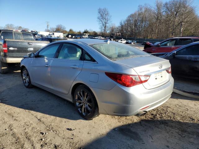 5NPEC4AC6BH253651 - 2011 HYUNDAI SONATA SE SILVER photo 2