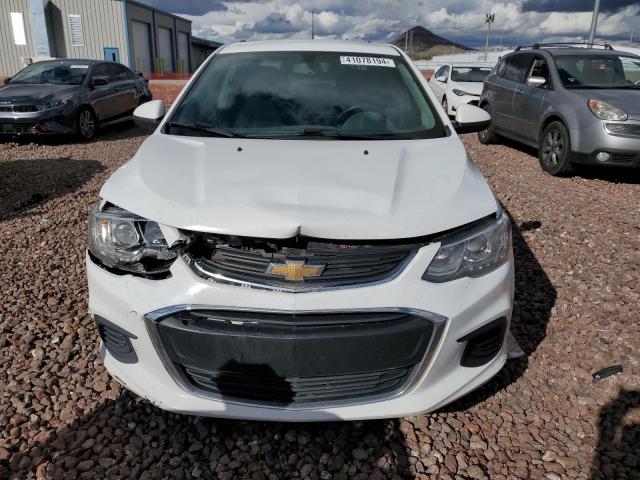 1G1JD5SH8H4126497 - 2017 CHEVROLET SONIC LT WHITE photo 5