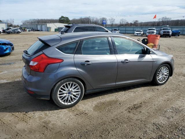 1FADP3N20EL205368 - 2014 FORD FOCUS TITANIUM GRAY photo 3