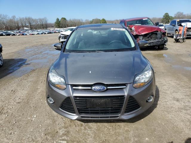 1FADP3N20EL205368 - 2014 FORD FOCUS TITANIUM GRAY photo 5