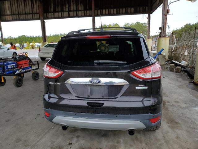 1FMCU0H98DUB28775 - 2013 FORD ESCAPE SEL BLACK photo 6