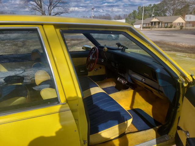 1G1BL69H8FX111013 - 1985 CHEVROLET IMPALA YELLOW photo 5