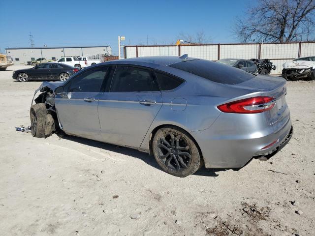 3FA6P0CD5LR152662 - 2020 FORD FUSION SEL SILVER photo 2