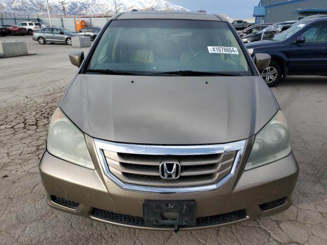 5FNRL38739B022848 - 2009 HONDA ODYSSEY EXL GOLD photo 5