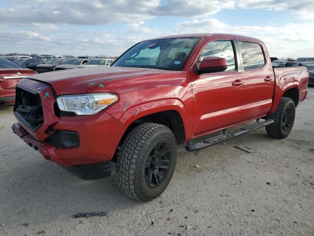 5TFAX5GN9MX188769 - 2021 TOYOTA TACOMA DOUBLE CAB RED photo 1