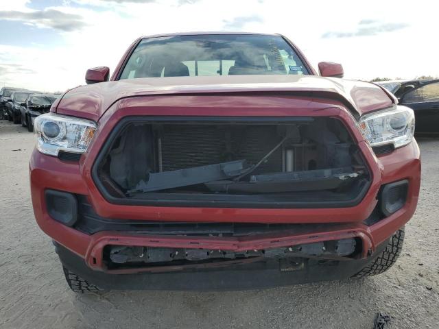 5TFAX5GN9MX188769 - 2021 TOYOTA TACOMA DOUBLE CAB RED photo 5