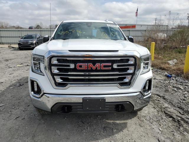 1GTU9DED2KZ149681 - 2019 GMC SIERRA K1500 SLT WHITE photo 5