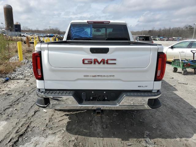 1GTU9DED2KZ149681 - 2019 GMC SIERRA K1500 SLT WHITE photo 6