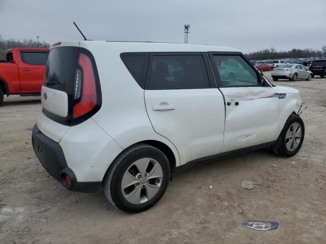 KNDJN2A25G7847793 - 2016 KIA SOUL WHITE photo 3