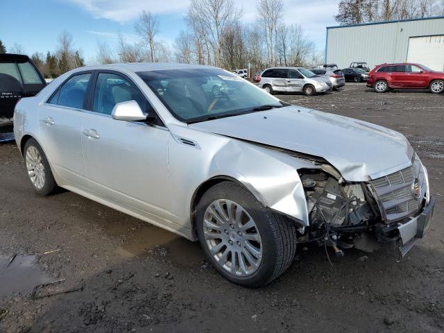 1G6DP5EVXA0143590 - 2010 CADILLAC CTS PREMIUM COLLECTION SILVER photo 4