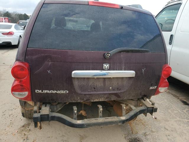 1D4HD48N85F591071 - 2005 DODGE DURANGO SLT PURPLE photo 6