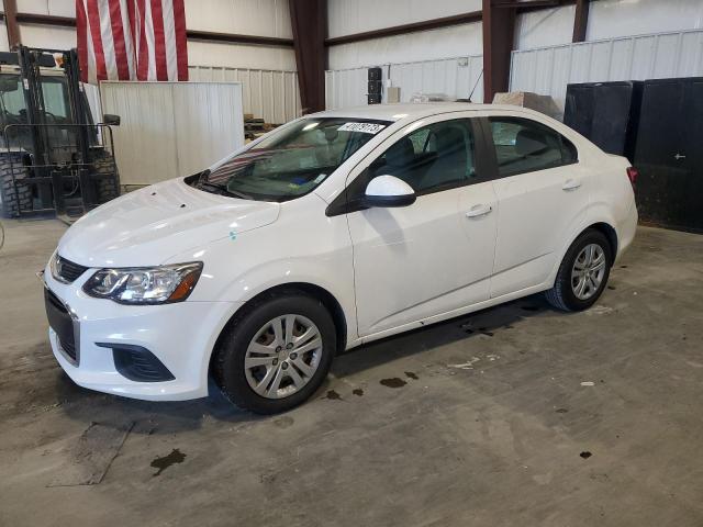 1G1JB5SH6J4108124 - 2018 CHEVROLET SONIC LS WHITE photo 1