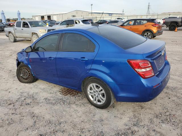 1G1JB5SH6J4122590 - 2018 CHEVROLET SONIC LS ლურჯი ფოტო 2