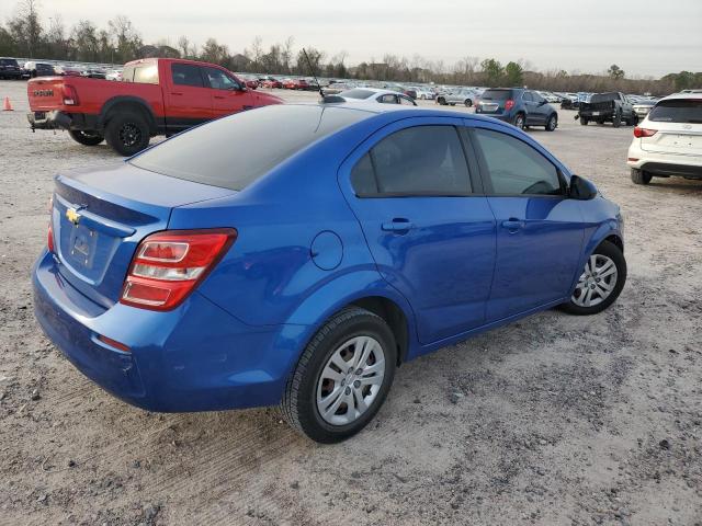 1G1JB5SH6J4122590 - 2018 CHEVROLET SONIC LS BLUE photo 3