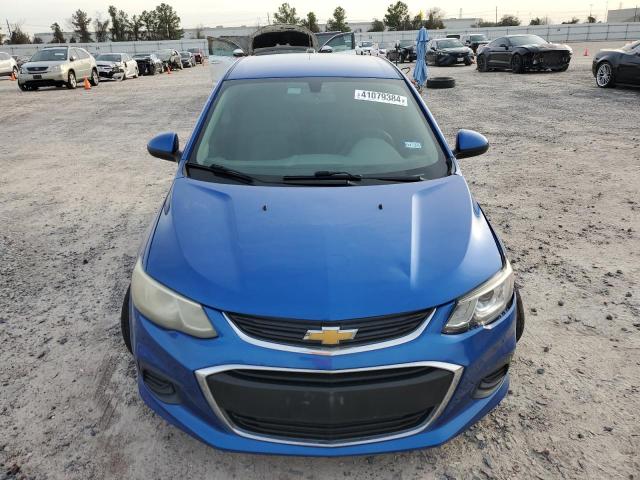 1G1JB5SH6J4122590 - 2018 CHEVROLET SONIC LS BLUE photo 5