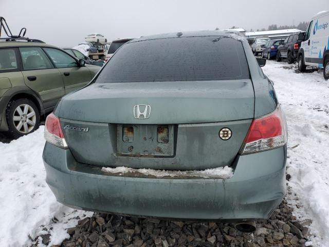 1HGCP26828A084069 - 2008 HONDA ACCORD EXL GREEN photo 6