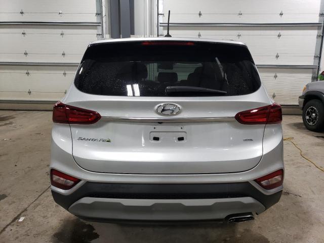 5NMS2CAD4KH035147 - 2019 HYUNDAI SANTA FE SE SILVER photo 6