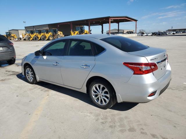 3N1AB7AP2KY424908 - 2019 NISSAN SENTRA S SILVER photo 2