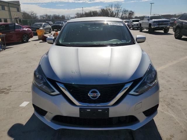 3N1AB7AP2KY424908 - 2019 NISSAN SENTRA S SILVER photo 5