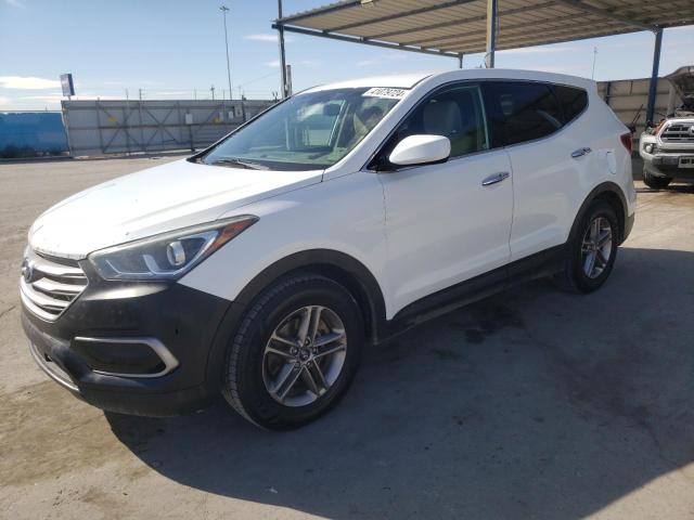 5NMZTDLB8HH033293 - 2017 HYUNDAI SANTA FE S WHITE photo 1